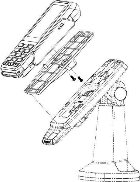 Havis FlexiPole Backplate for