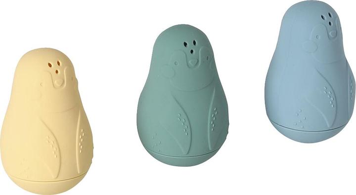 Produktbild Vertbaudet 3er-Set Baby Badewannen-Spritzfiguren, Pinguine