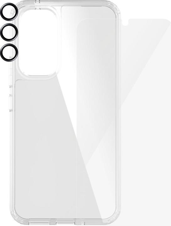 Produktbild PanzerGlass Bundle Ultra Wide FIt Glass + Case + Lens (1 Stück, Samsung Galaxy A55, Samsung Galaxy A54 5G)