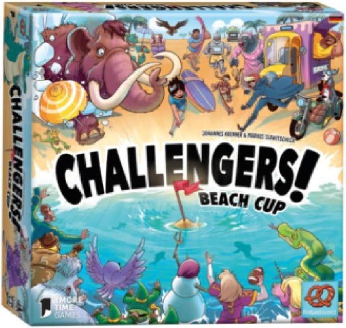 Actual product image Pretzel Games Challengers! Beach Cup (German)