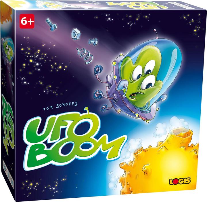 Logis LGI59061 - Ufo Boom - gioco da tavolo, per 2-4 giocatori, dai 6 anni in su (Tedesco)