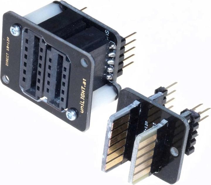 Produktbild Unilight direktsteckverbindung header mit 9 primä 4 sekundären polen, 2pcs, uni kontaktle