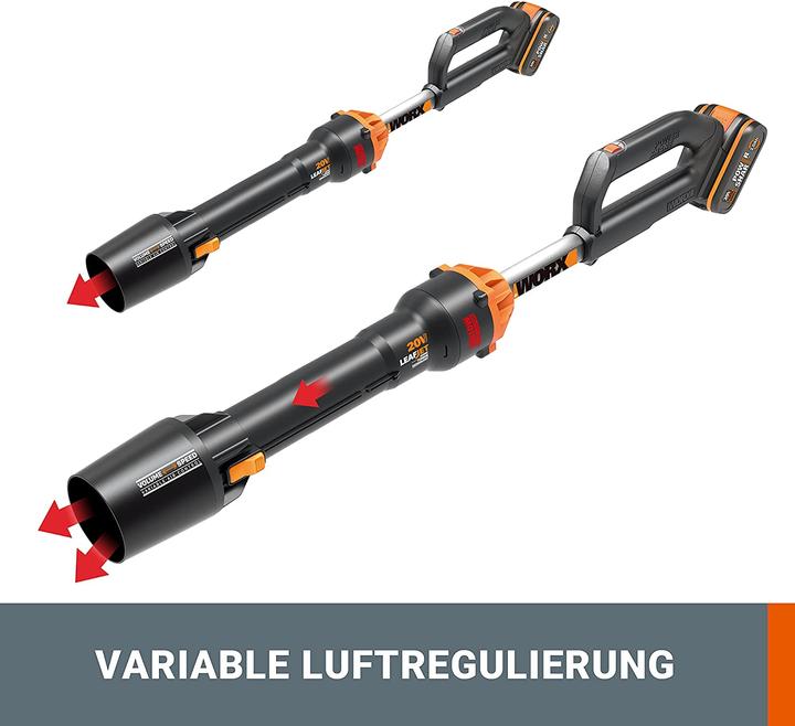 Produktbild Worx WG543E.9 (Akkubetrieb, Laubbläser)