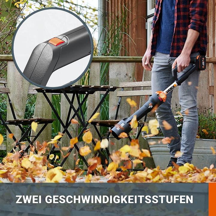 Produktbild Worx WG543E.9 (Akkubetrieb, Laubbläser)