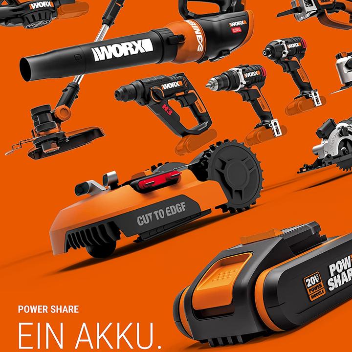 Produktbild Worx WG543E.9 (Akkubetrieb, Laubbläser)