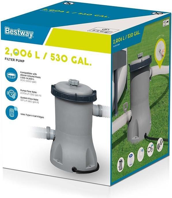 Immagine prodotto Bestway Pompa filtro 2.006 l/h