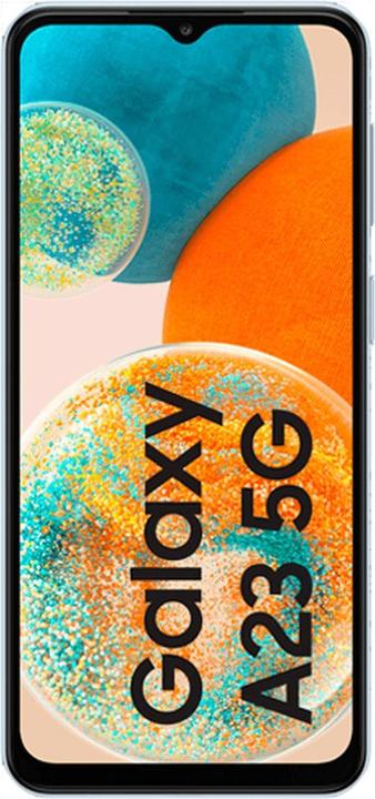 Image du produit Samsung Galaxy A23 5G (128 Go, Bleu clair, 6.60", Double SIM, 50 Mpx, 5G)