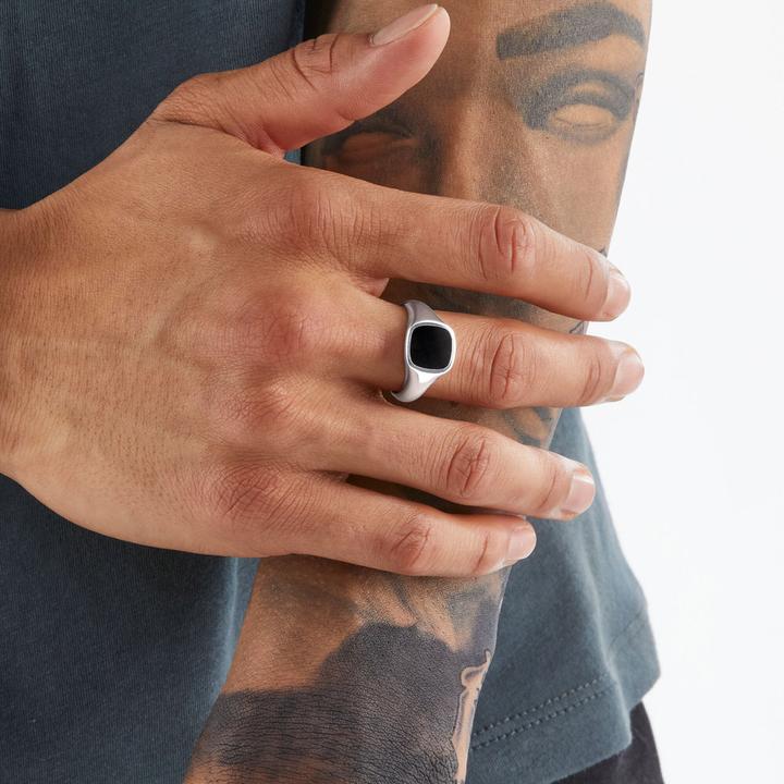 Actual product image Thomas Sabo Ring Classic Black (56, 925 Silver)