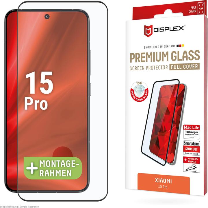Image du produit Displex Verre premium, verre blindé Full Cover (1 pièce(s), Xiaomi 15 Pro, Xiaomi 15 Ultra)