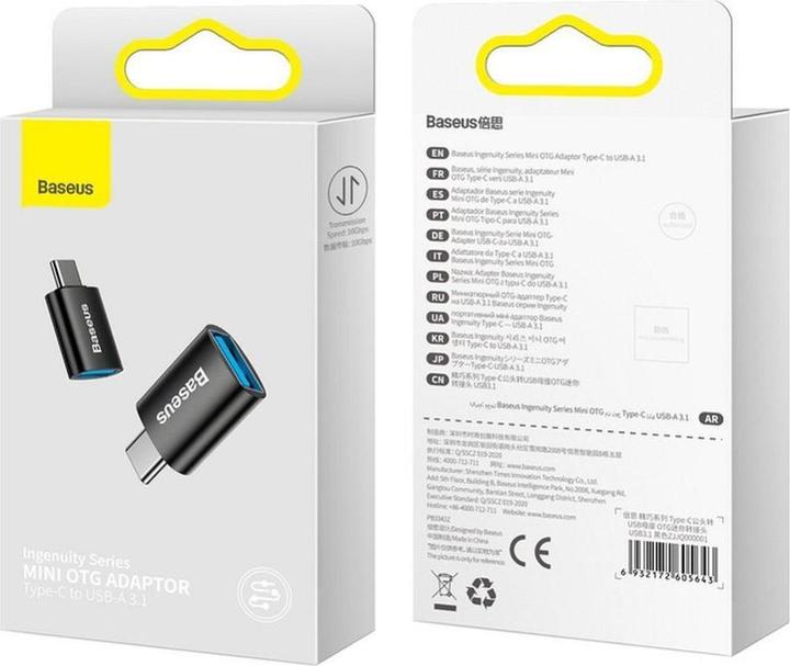 Actual product image Baseus USB Typ-C zu (USB-A, USB Type C)