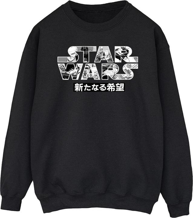Produktbild Star Wars Japanese Logo Sweatshirt (L)