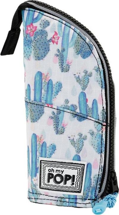 Actual product image Oh My Pop! Vertical Pencil Case Cactus