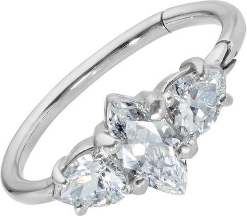 Immagine prodotto Bijouteria Piercing orecchio (Acciaio chirurgico 316L, Zirconia)