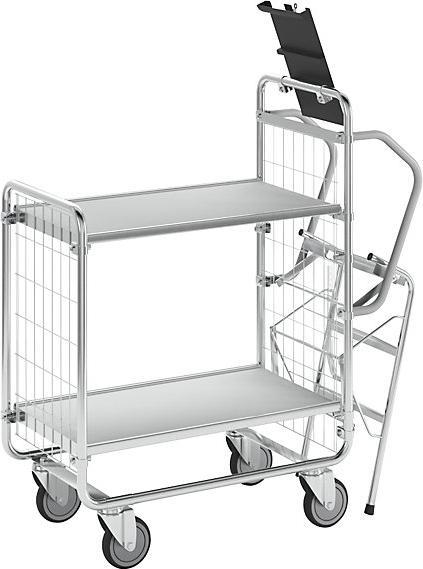 Actual product image HelgeNyberg SERIES 100 step trolley (200 kg)