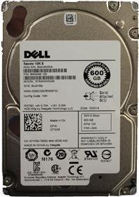 Actual product image Dell 7YX58 600GB SAS Internal hard drive (0.60 TB, 2.5")