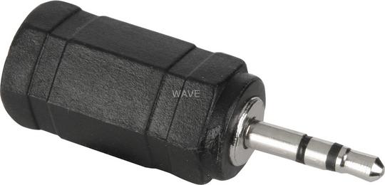Actual product image Goobay 2,5mm jack - 3,5mm jack (Headset adapter)