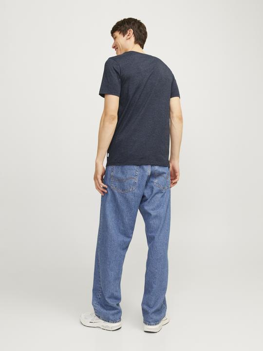 Actual product image Jack & Jones Jjeorganic Melange Tee Ss O-Neck Noos (XS)