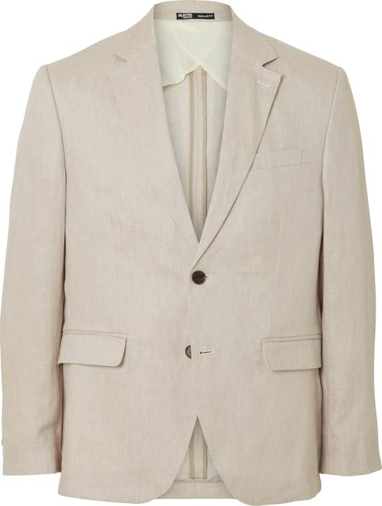 Actual product image Selected Homme Regular fit linen blazer (54)
