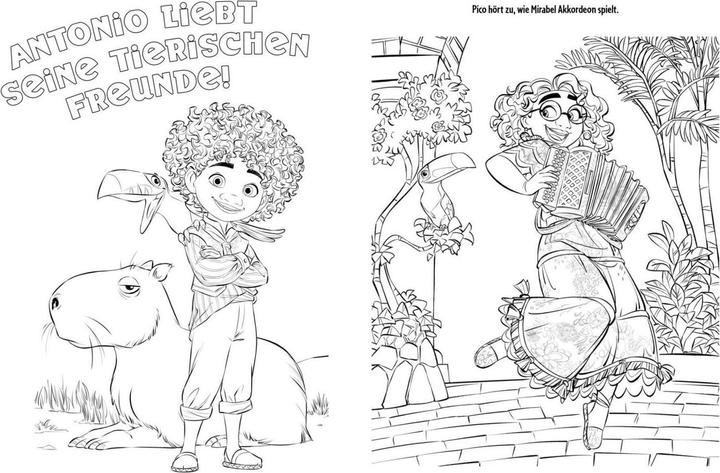Actual product image Disney Encanto: Fantastic colouring book
