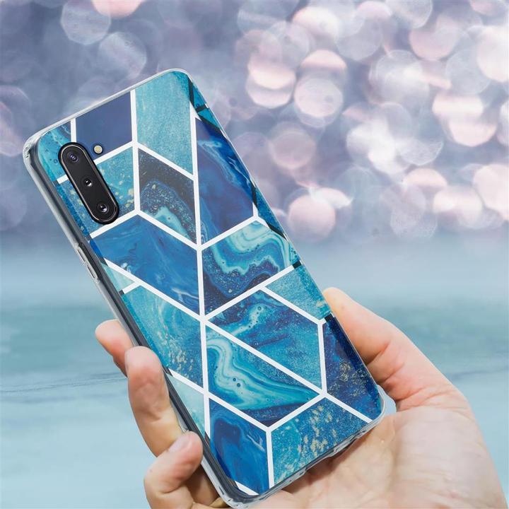 Actual product image Cadorabo IMD TPU Colorful Marble Cover (Samsung Galaxy Note 10)