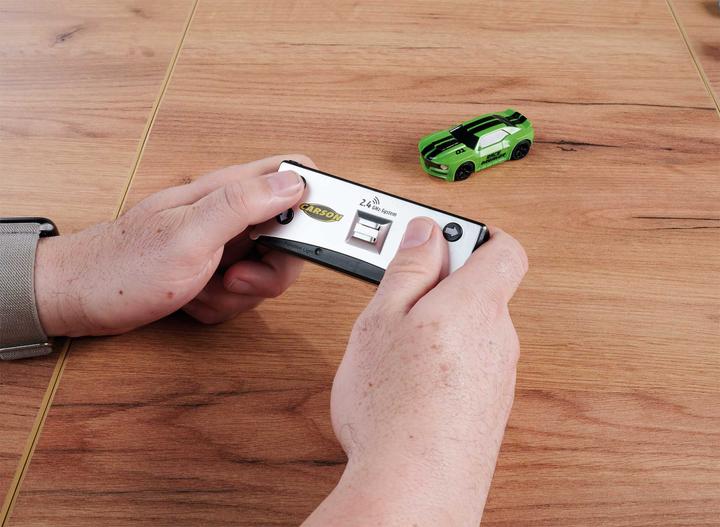 Actual product image Carson 1:60 Nano Racer Breaker 2.4GHz green
