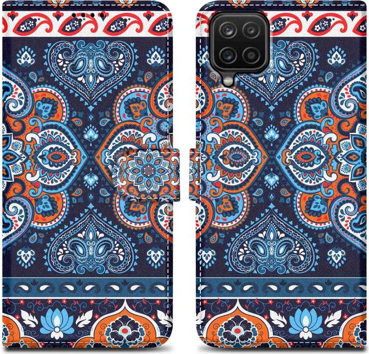 Actual product image Cadorabo Book Cover with Print for Samsung Galaxy A12 / M12 (Samsung Galaxy M12, Samsung Galaxy A12)