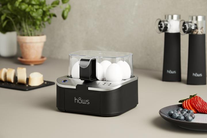 Actual product image Haws Egg stove for 6 eggs talking (CH plug)
