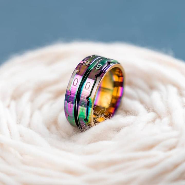 Image du produit Knitpro Reihenzähler Ringe Rainbow