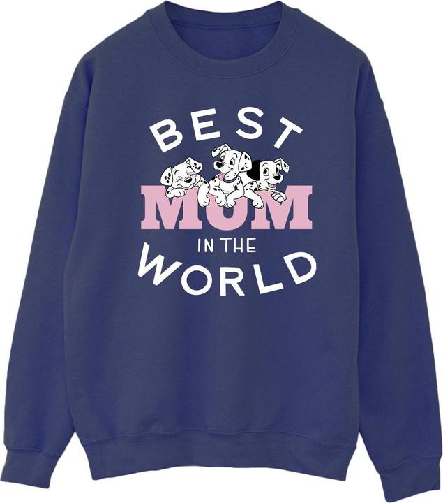 Produktbild Disney 101 Dalmatians Best Mum In The World Sweatshirt (M)