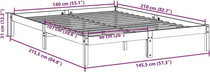 Produktbild VidaXL Gill (140 x 210 cm)