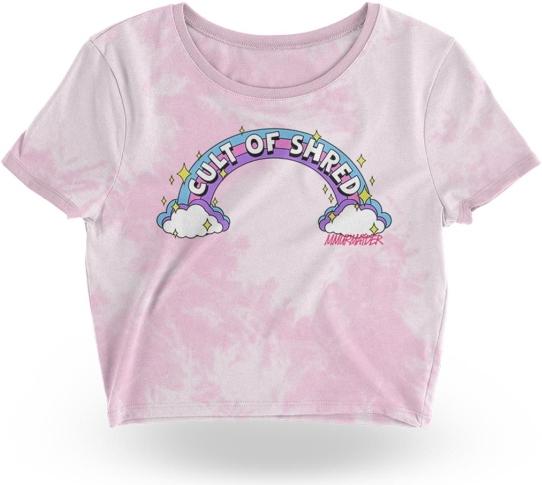 Image du produit Loose Riders Crop Top Rainbow W (S)