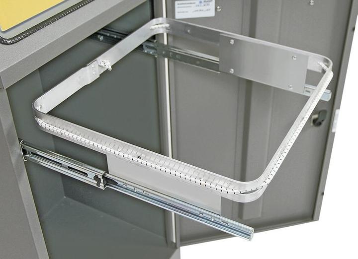 Produktbild kaiserkraft System-Wertstoffsammler, Einwurfklappe fussbetätigt (45 l)