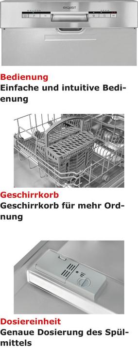 Exquisit Exqu Geschsp. EGSP1012-EB-030E E inox 816300301