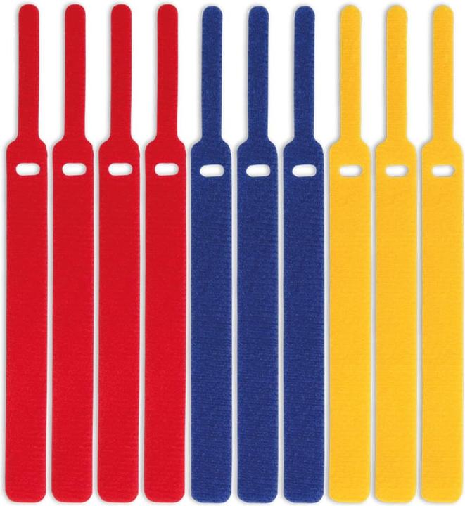 Yellow, Blue, Red