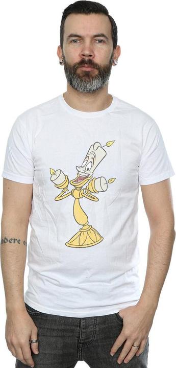 Produktbild Disney Beauty And The Beast Lumiere Distressed TShirt (XXL)