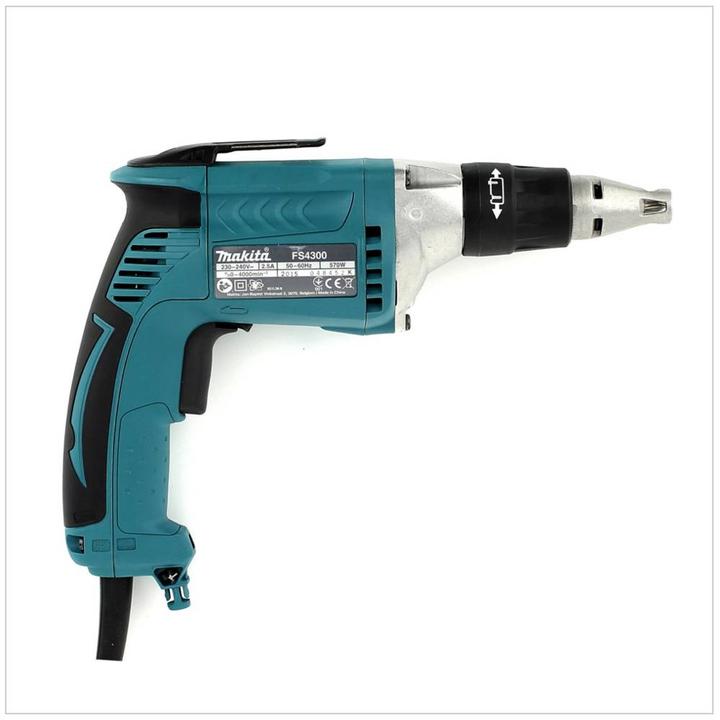Produktbild Makita Elektronik-Schrauber FS4300. 570 Watt (Netzbetrieb)