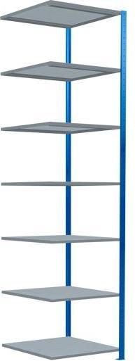 Stecksystem Anbauregal MULTIplus250 mit Kreuzstrebe