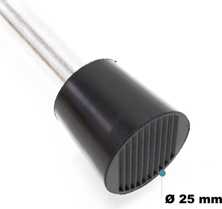 Produktbild Wiltec Pedal Türstopper 33-59 mm Edelstahl Türfeststeller Bodentürstopper Türbremse