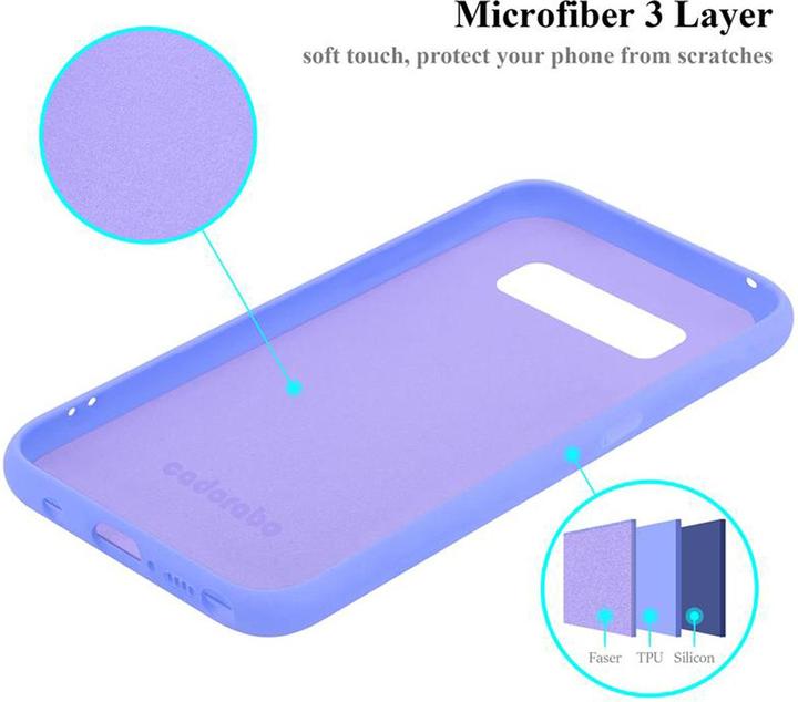 Actual product image Cadorabo TPU Liquid Silicone Case Cover (Samsung Galaxy Note 8)