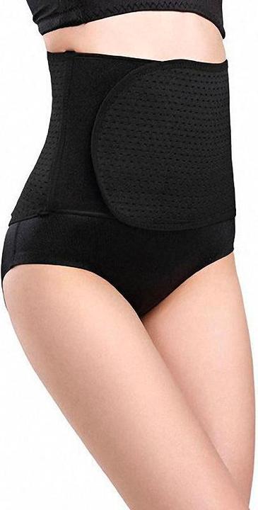 Actual product image JTI Comfortable corset, postpartum - Black - One size
