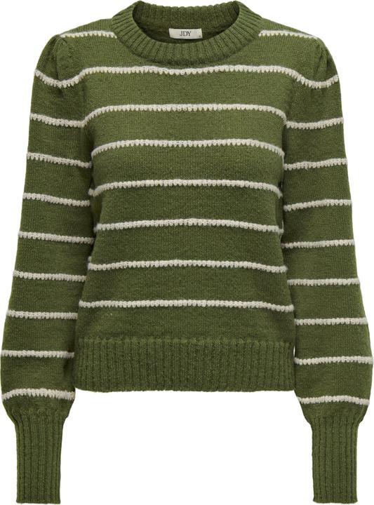 Actual product image JdY Regular fit High neck Long cuffs Puff sleeves Pullover Knitted jumper (XL)