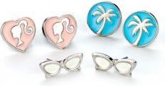 Carat BARBIE - Set de 3 Paires de Boucles d'Oreilles (Zink)