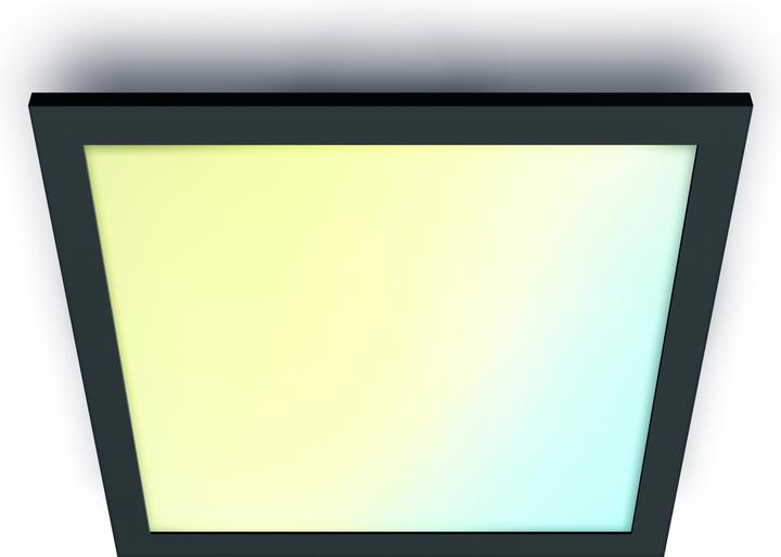Actual product image WiZ Panel Ceiling SQ 36W Black 27-65K TW (3400 lm)