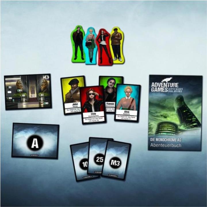 Produktbild Kosmos Adventure Games - Die Monochrome AG (Deutsch)