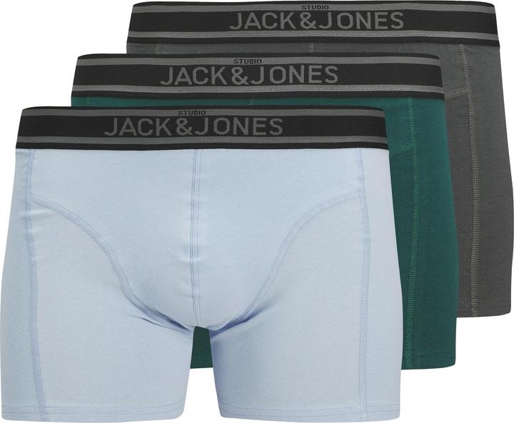 Actual product image Jack & Jones Jacaiden Solid Trunks 3 Pack Sn (XL, pack of 3)