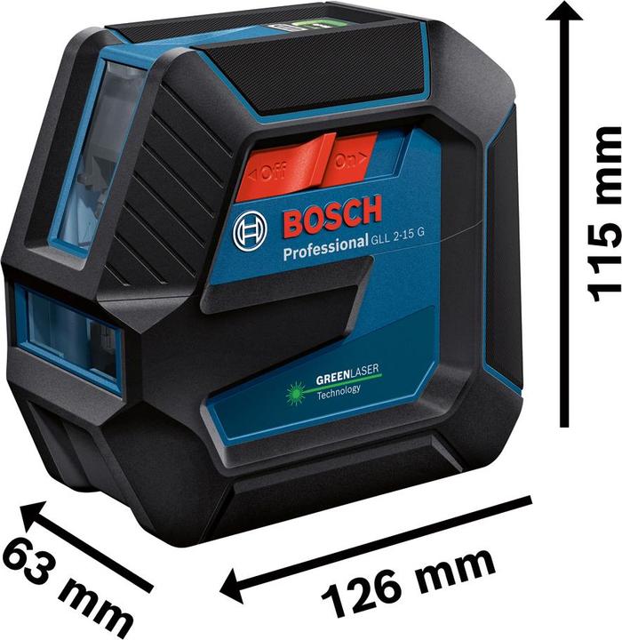 Actual product image Bosch Professional GLL 2-15 G