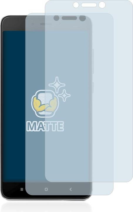 Actual product image BROTECT Anti-glare screen protector matt (2 Piece, Xiaomi Redmi Note 4)