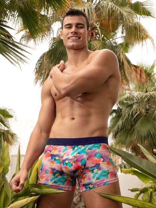 Produktbild HOM Retro Boxer Aquaflowers (L, Einzelpack)