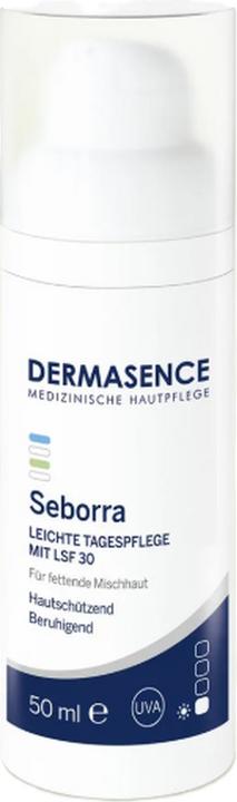 Actual product image Dermasence Seborra light day care LFS 30 (50 ml, Day cream, SPF 30)