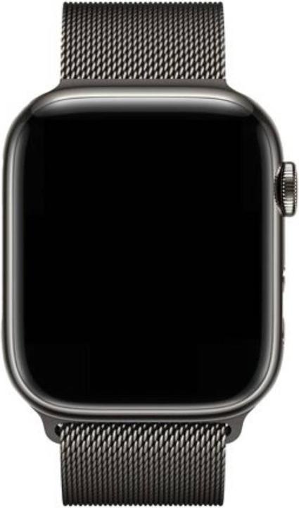 Actual product image Decoded Milanaise traction strap (44 mm, 45 mm, 42 mm, Stainless steel, Apple Watch Series 10, Apple Watch Series 3, Apple Watch Series 5, Apple Watch Series 4, Apple Watch Series 1, Apple Watch Series 2)